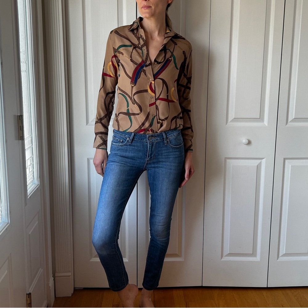 Levi’s Low Rise Cropped Skinny 711